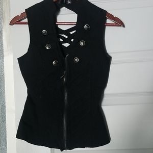 Biker shirt / vest. Fits like a medium.